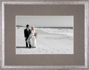 A beach wedding